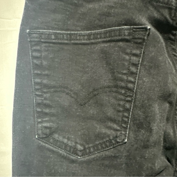 Levi’s 505 Men’s Regular Fit Black Denim 32x34 - Picture 7 of 10